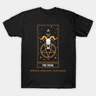 The Devil, Spiritual Awakening, Black Magic T-Shirt